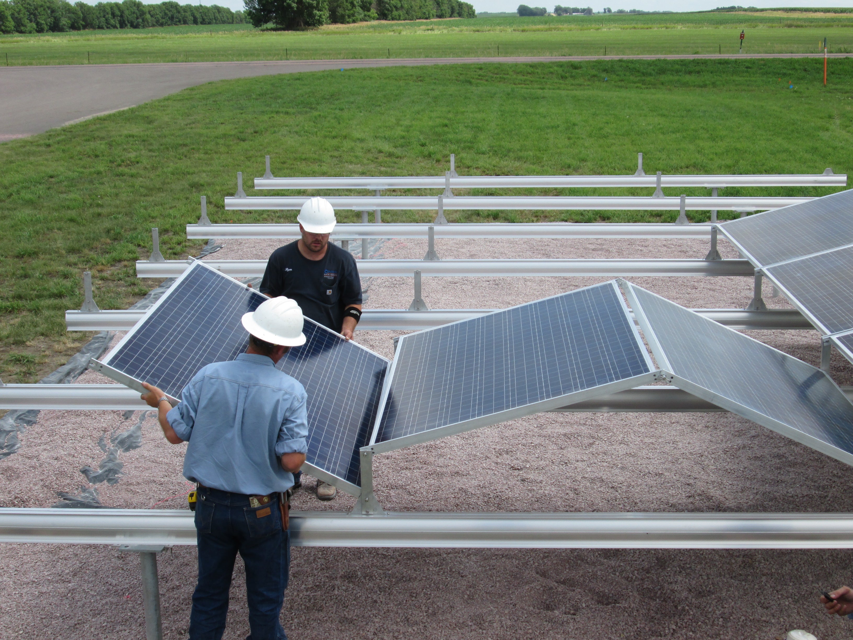 Installing panel