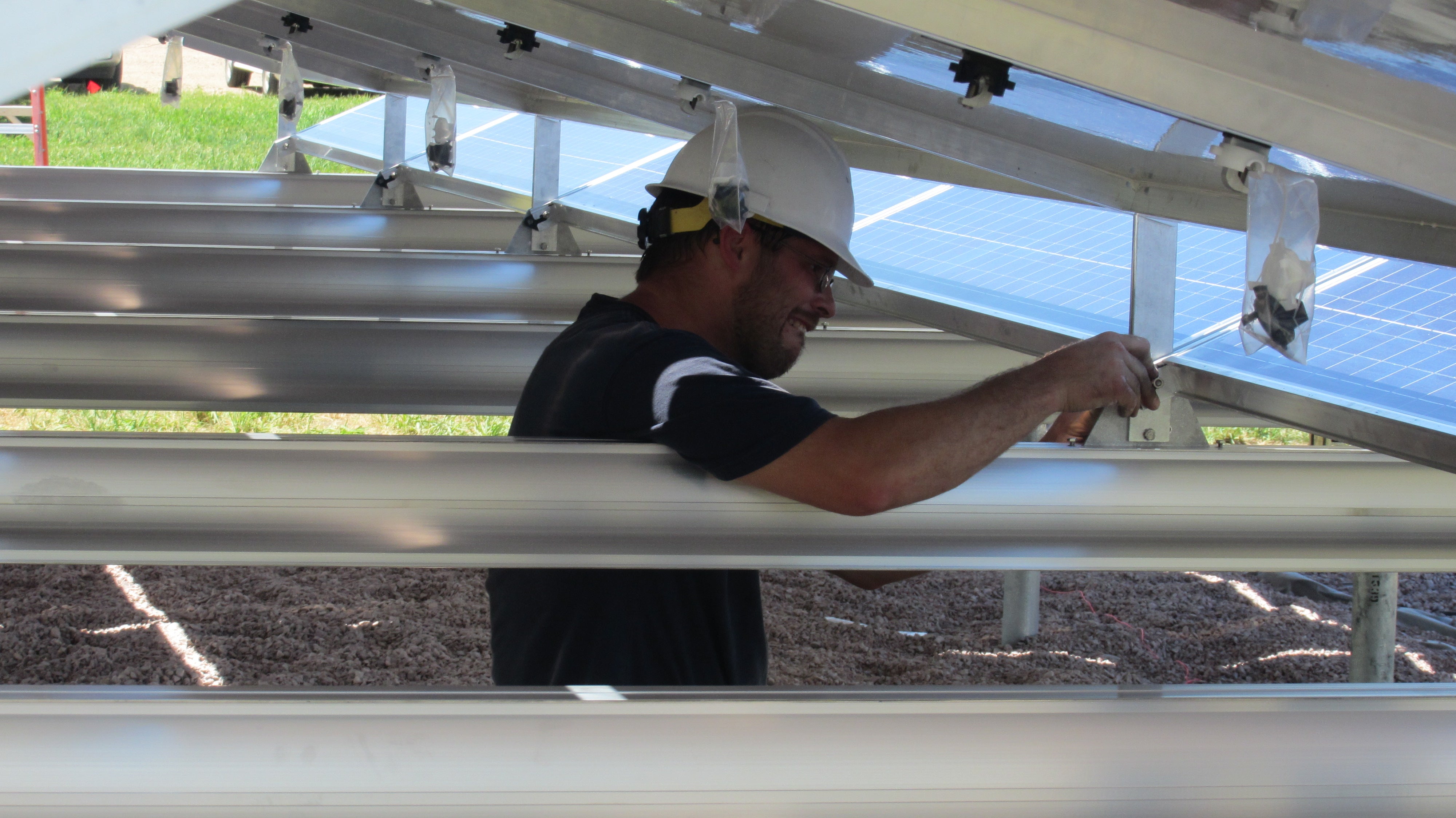Under panel wiring