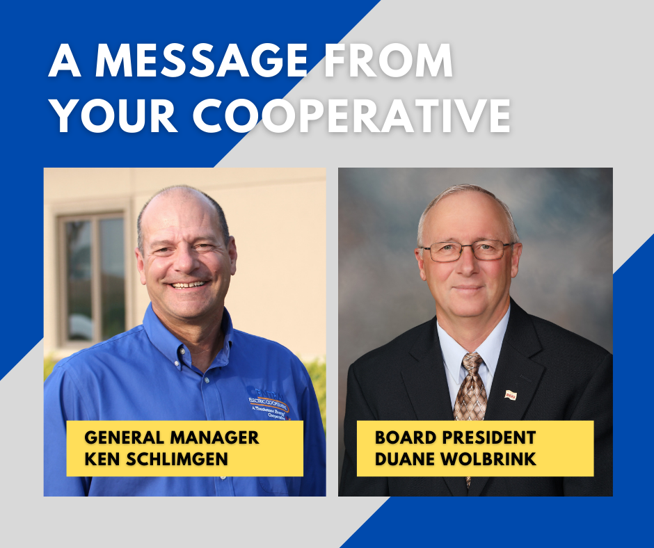 A message from your cooperative