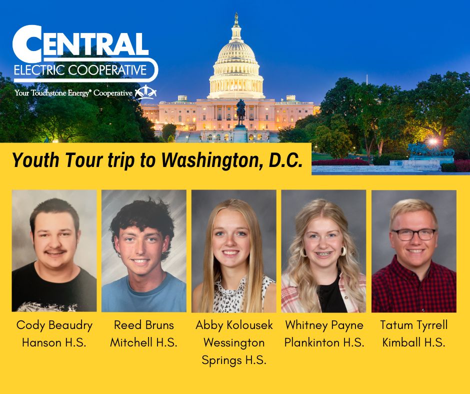 2023 Youth Tour Students
