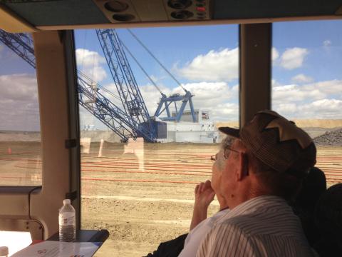 couple on Basin Bus Tour