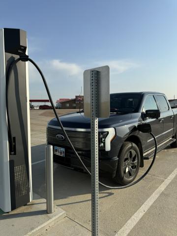 Charging the Ford Lightning