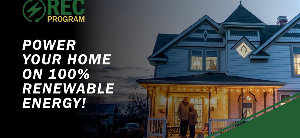 Power your Home on 100% renewable